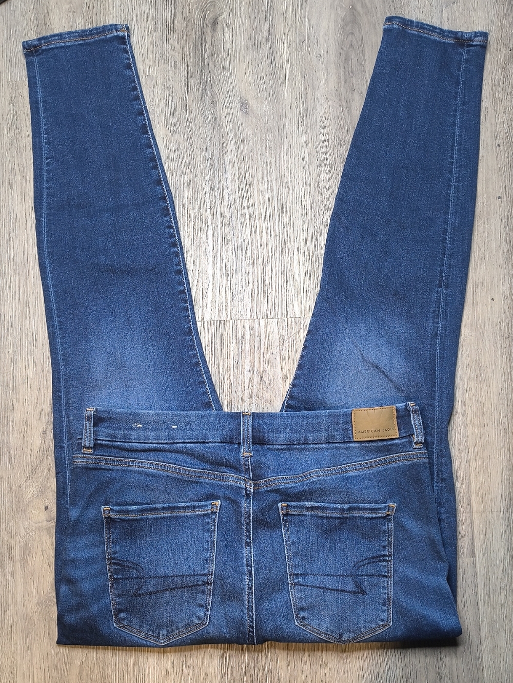 Curvy Jegging w/29" Inseam High Rise 🦅 American Eagle Size 10 sac700 - Picture 3 of 6